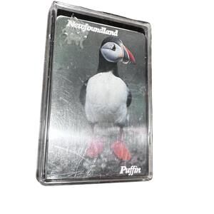 Newfoundland Puffin Bird Playing Cards - New Sealed Deck